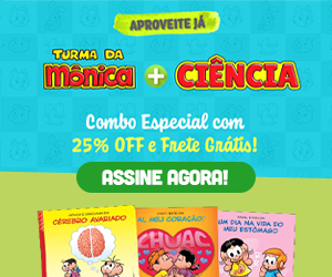 Turma da Monica com 25%OFF e Frete Grátis